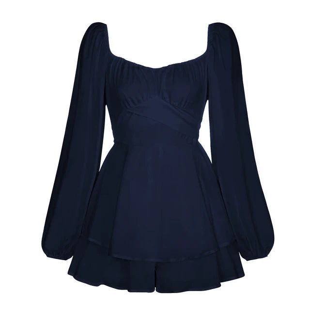 Eveloria Damen Schößchen-Design