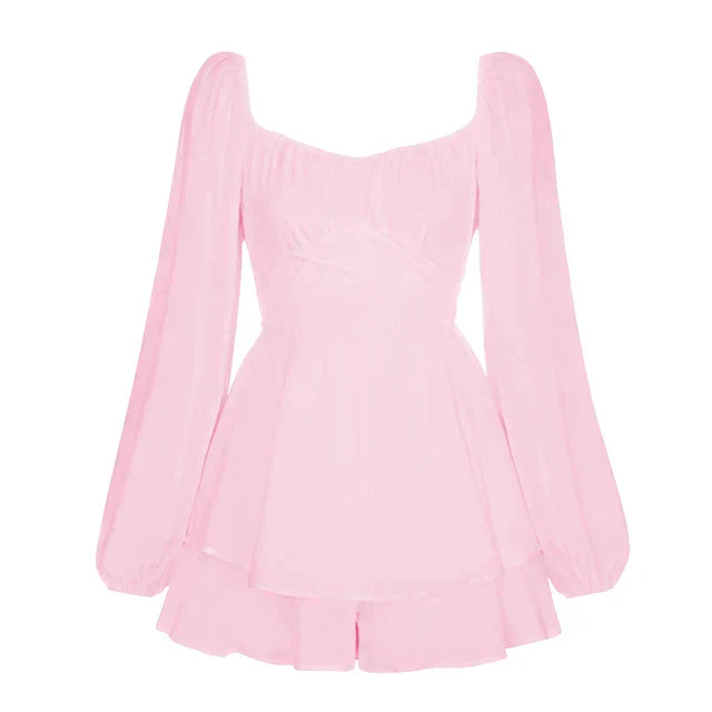 Eveloria Damen Schößchen-Design
