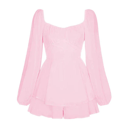 Eveloria Damen Schößchen-Design