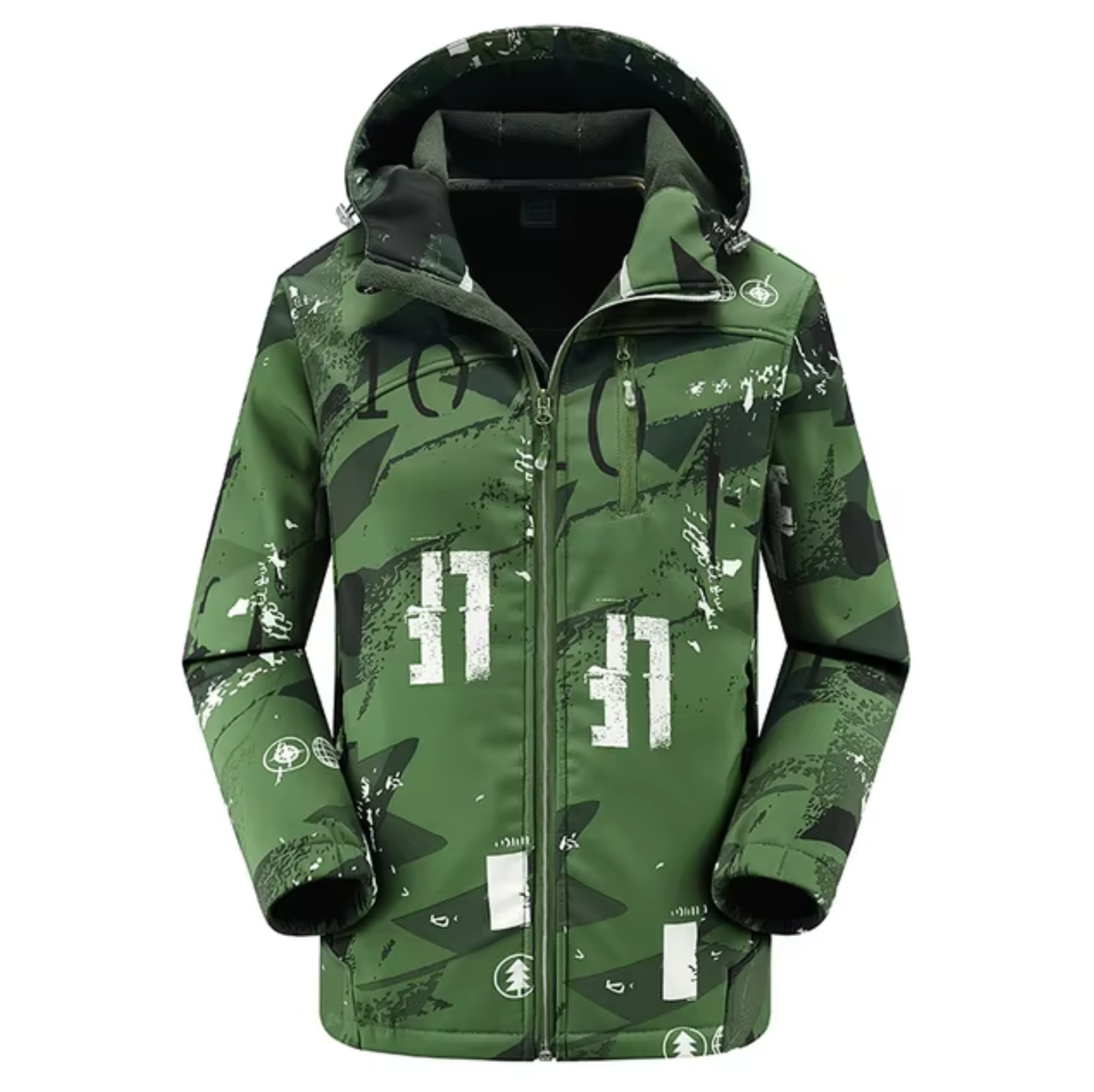Eveloria Damen Winterjacke Wasserfest Softshell Kapuze