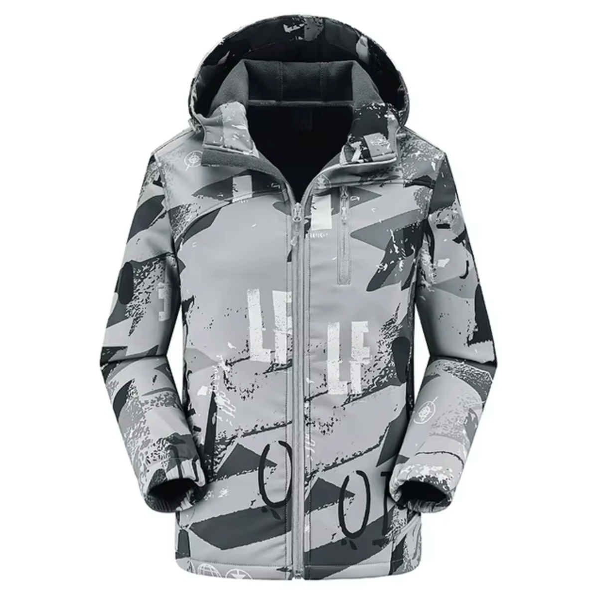 Eveloria Damen Winterjacke Wasserfest Softshell Kapuze