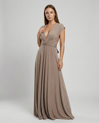 Damen Wickelkleid Vielseitig - Eveloria