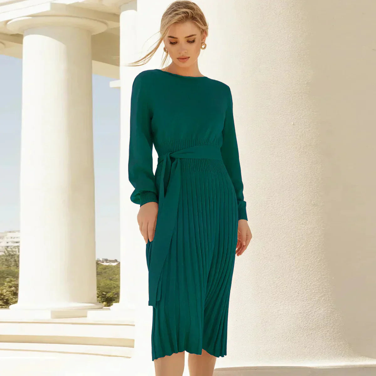 Eveloria Damen Strickkleid Vielseitig