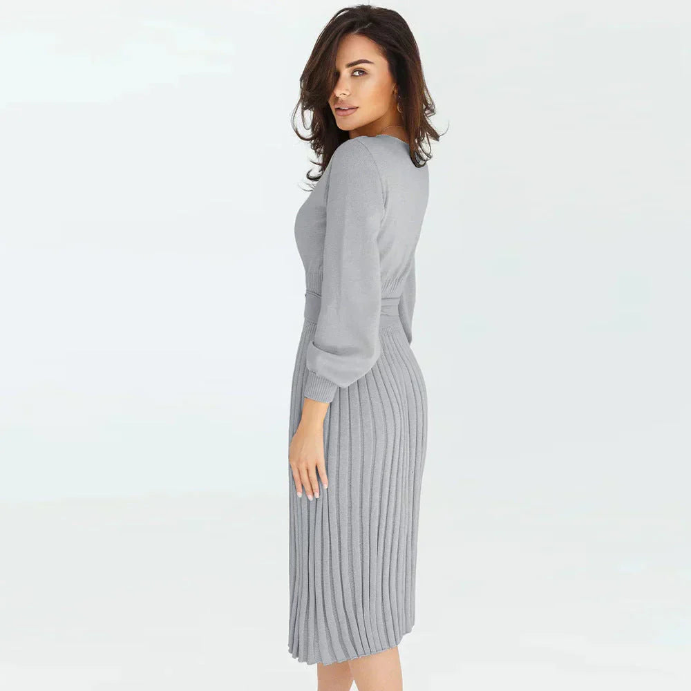 Eveloria Damen Strickkleid Vielseitig - Eveloria