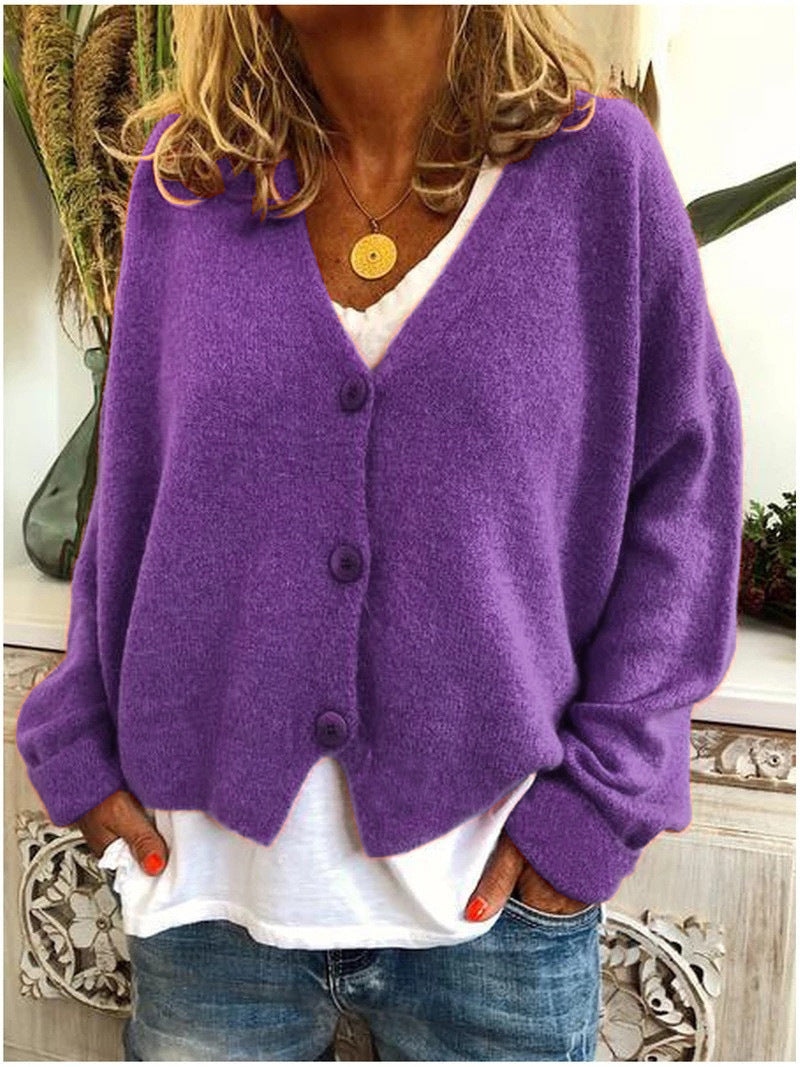 Eveloria Damen Strickjacke Kuschelig