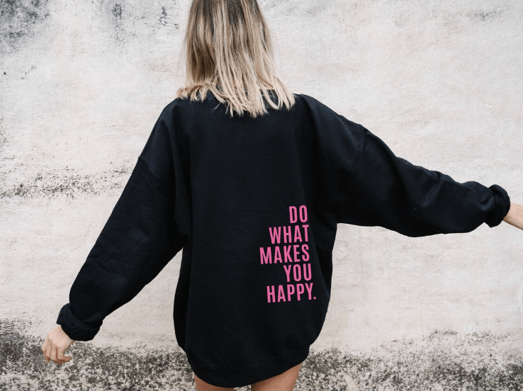 Eveloria Damen Hoodie Freiheit Baumwolle