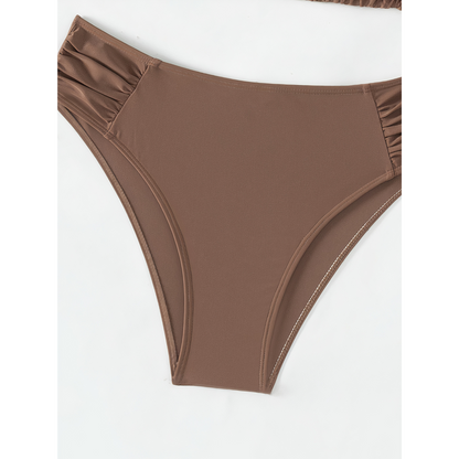 Eveloria Damen Klassischer Bindebikini