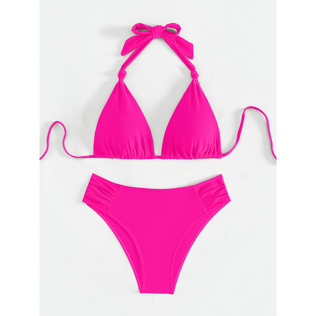 Eveloria Damen Klassischer Bindebikini
