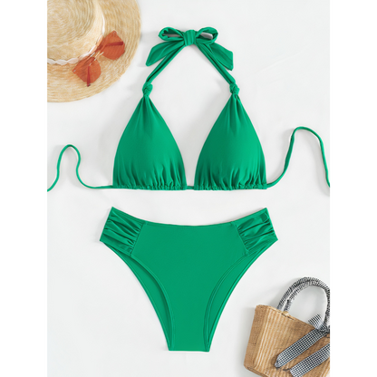 Eveloria Damen Klassischer Bindebikini