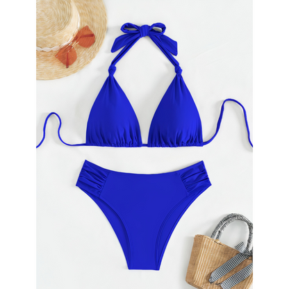 Eveloria Damen Klassischer Bindebikini