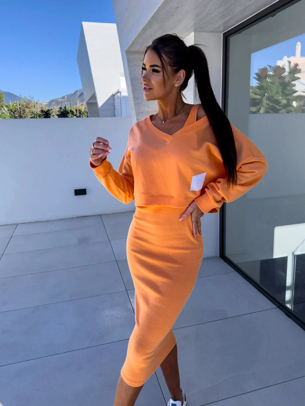 Eveloria Damen Trendkleid - Eveloria