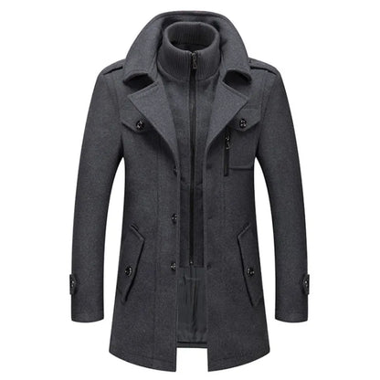 Eveloria Herren Winterjacke Bequem Wärmeisolierend