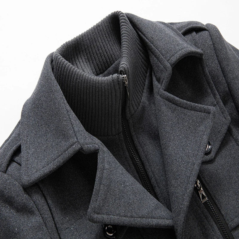 Eveloria Herren Winterjacke Bequem Wärmeisolierend