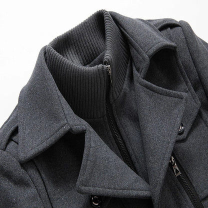 Eveloria Herren Winterjacke Bequem Wärmeisolierend