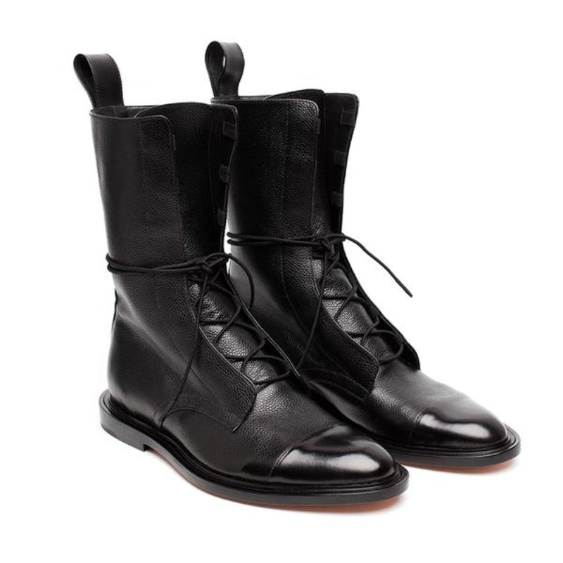 Damen Freizeitschuhe Rundspitze Knöchelhoch - Eveloria