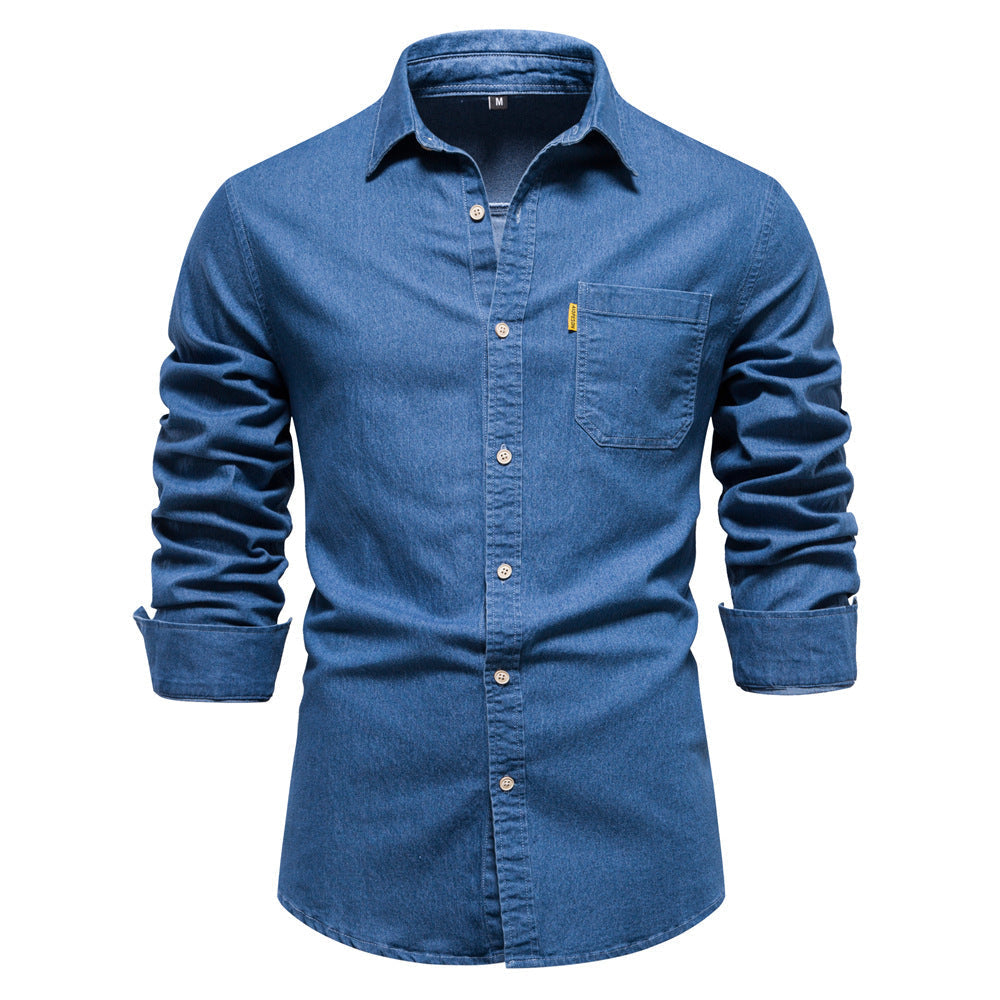 Isak Herren Denim Hemd - Norvielle