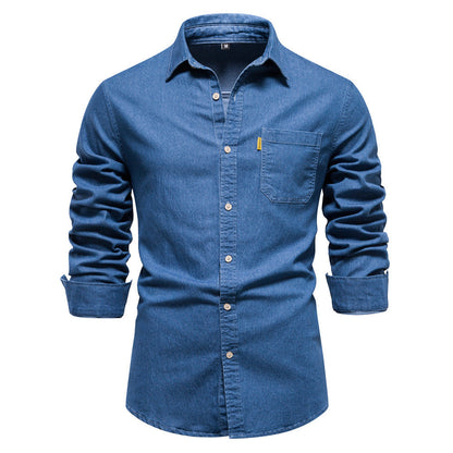Isak Herren Denim Hemd - Norvielle
