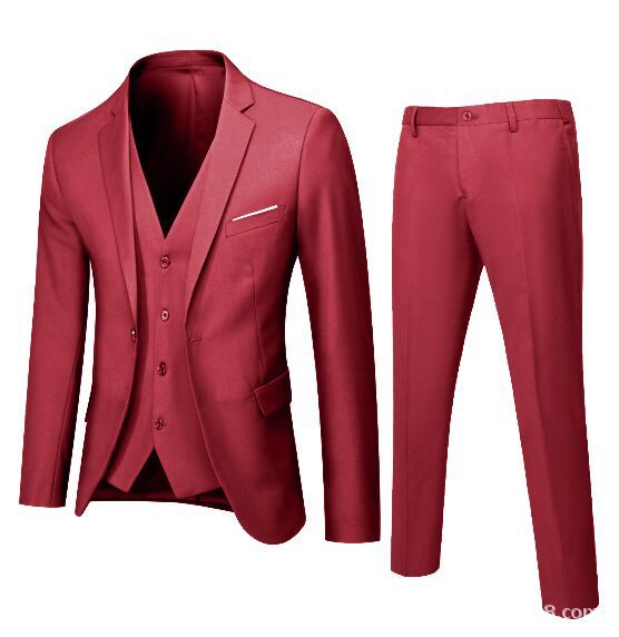 Herren Hochzeitsanzug Komplett Modern