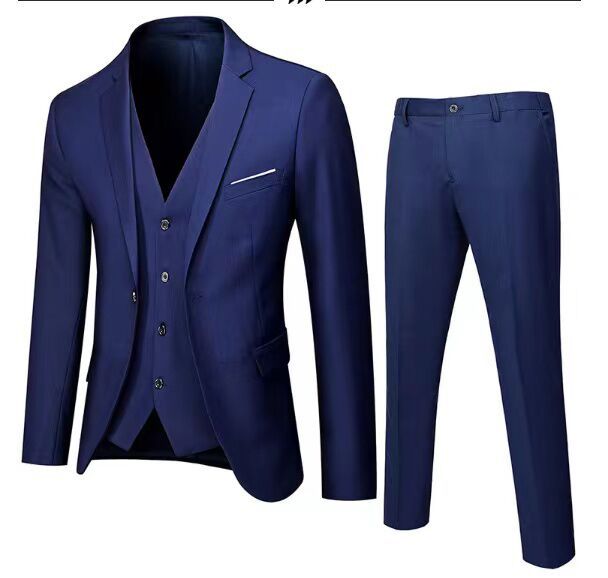 Herren Hochzeitsanzug Komplett Modern