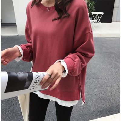 Damen Sweatshirt Weites Design Modern