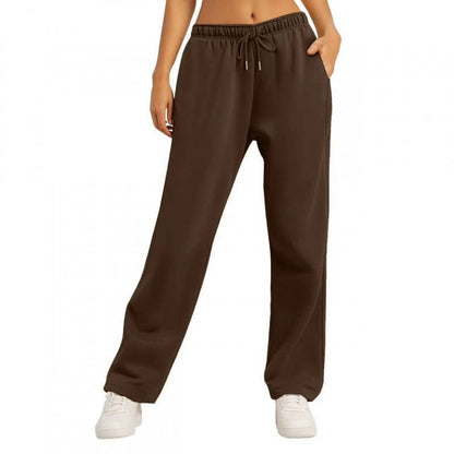Damen Sweatpants Bequem Elastisch Eveloria