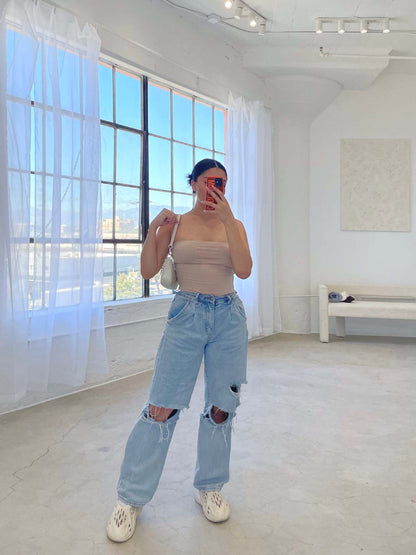 Damen Zerrissene Mom Jeans Eveloria wird zu:
Eveloria Damen