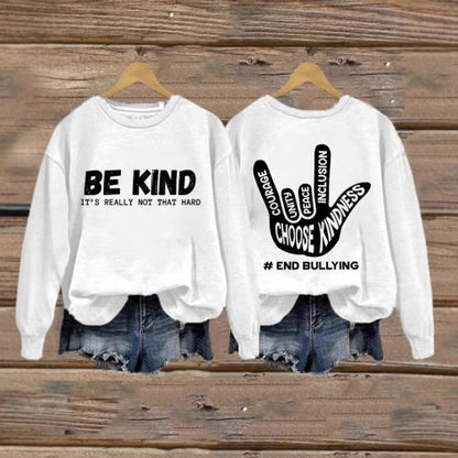 Damen Sweatshirt Positives Motiv Handbemalt Eveloria - Eveloria