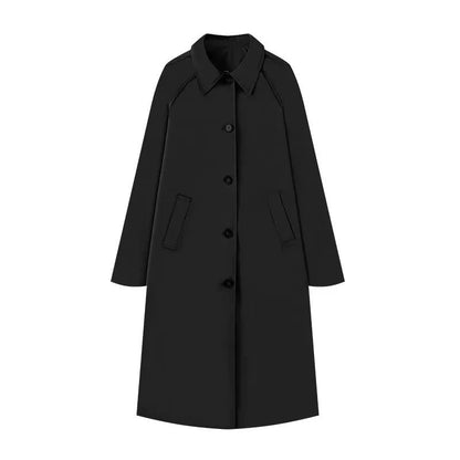 Eveloria Damen Trenchcoat Gefüttert Karomuster