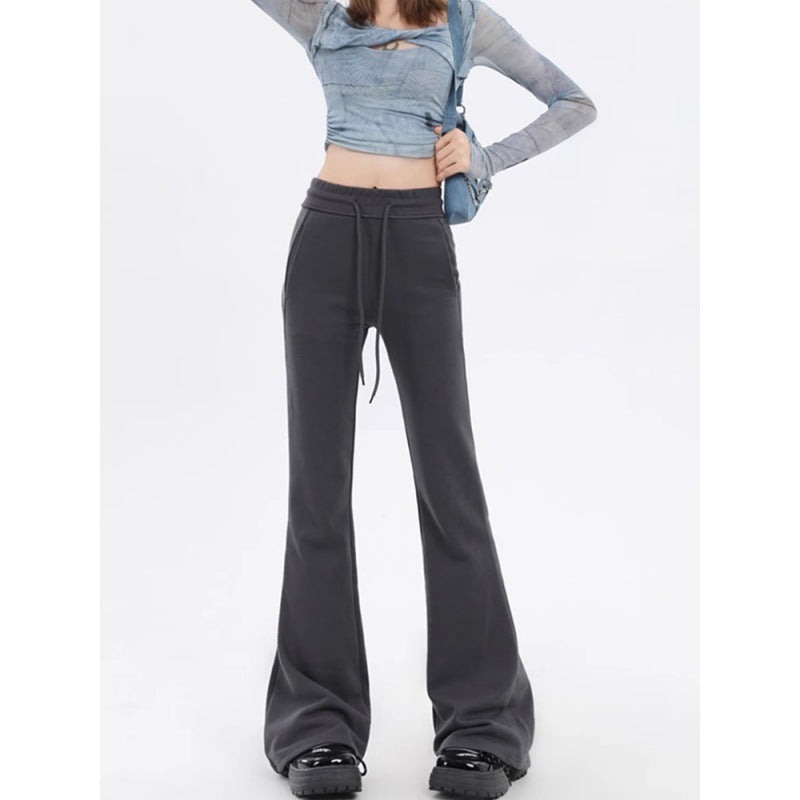 Damen Flared-Hose Bequem Stylisch Eveloria