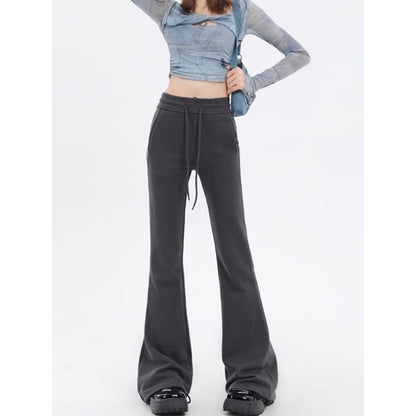 Damen Flared-Hose Bequem Stylisch Eveloria