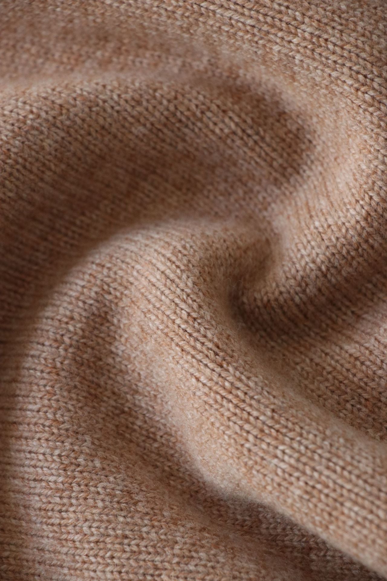 Damen Strickpullover Eveloria Merino-Wolle Beige