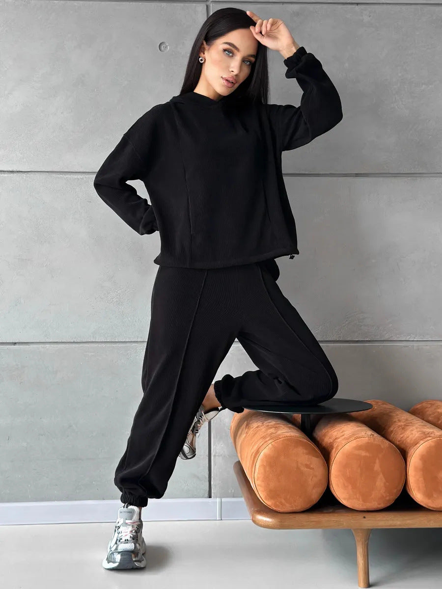 Damen Fleece Freizeitanzug Eveloria