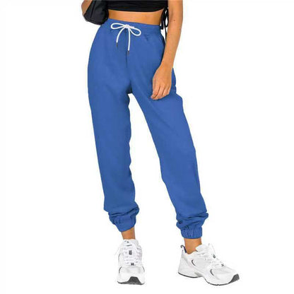 Damen Sweatpants Elastischer Bund Kordelzug Eveloria
