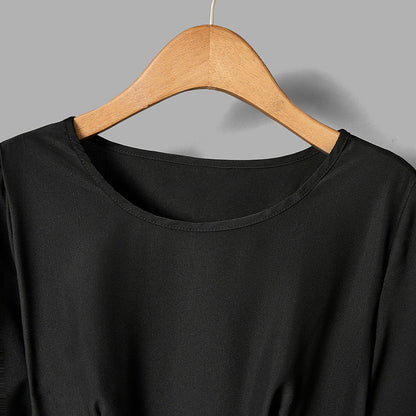 Damen Rüschendesign Eleganter Schnitt Eveloria
