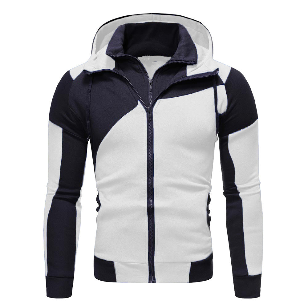 Damen Sportkapuzenjacke Hochkragen Reißverschlusstaschen