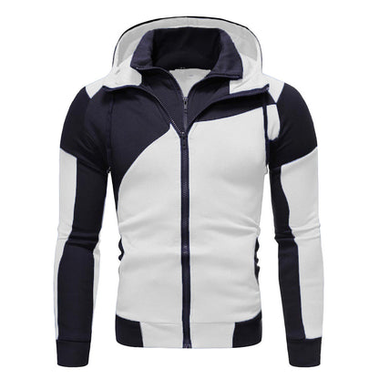 Damen Sportkapuzenjacke Hochkragen Reißverschlusstaschen