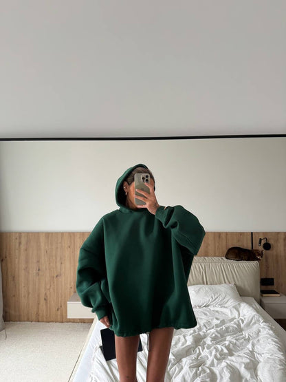 Damen Oversized Kapuzenpullover Lässiger Schnitt Eveloria