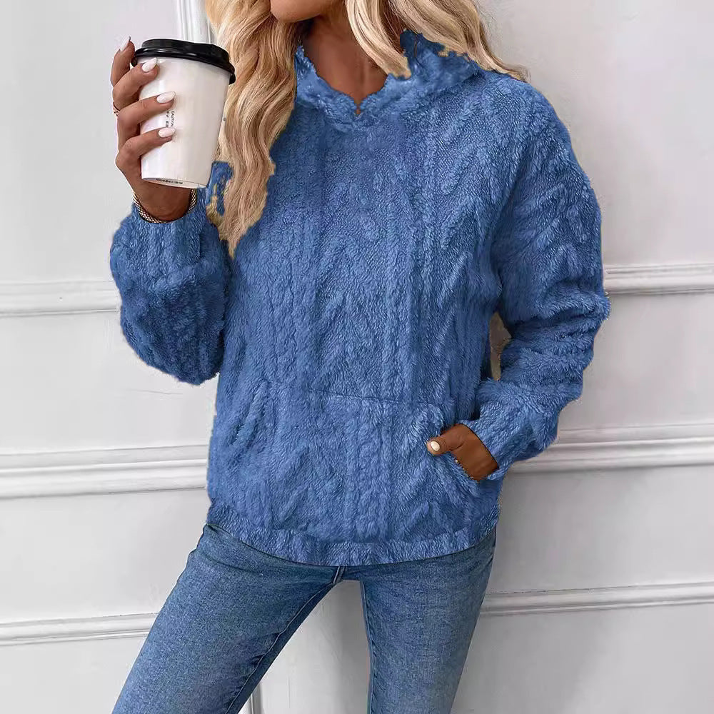 Eveloria Damen Hoodie Kuschelig Weich