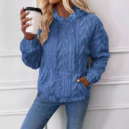 Eveloria Damen Hoodie Kuschelig Weich