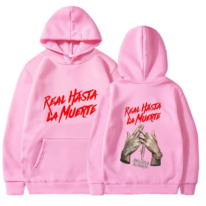 Damen Kapuzensweater Urbaner Stil mit Schriftzug