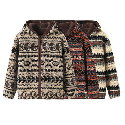 Damen Fleecejacke Muster Eveloria