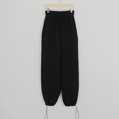 Damen Sweatpants Elastischer Bund Weit Bequem Eveloria