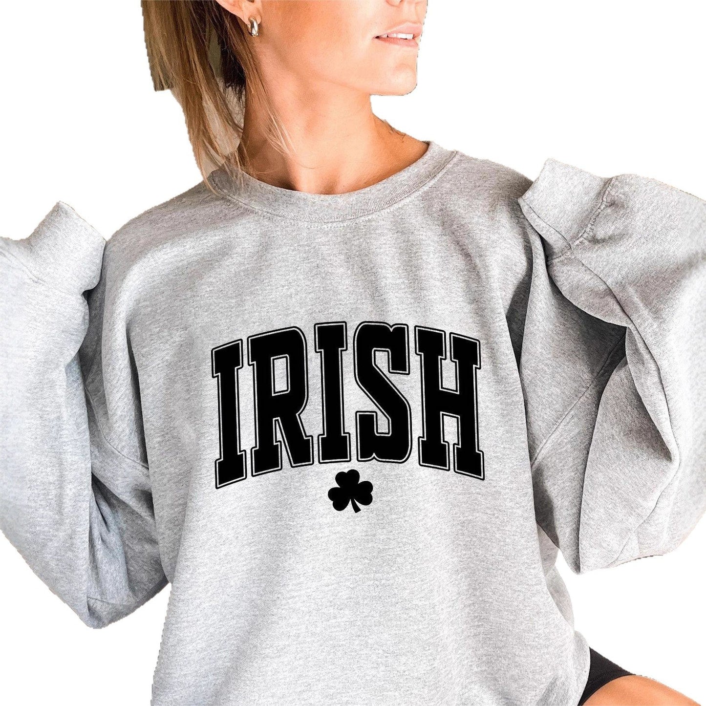 Damen Sweatshirt Irisches Design Eveloria