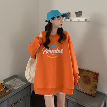 Damen Oversized Pullover Hochwertiges Material Kreatives Grafikdesign - Eveloria