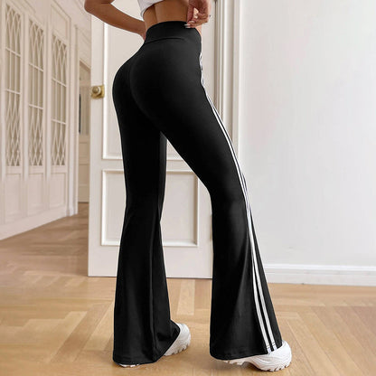 Damen Slimfit Sporthose mit Streifen Eveloria