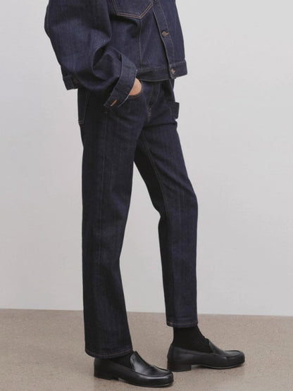 Damen Gerade Geschnittene Jeans Hochwerder Eveloria