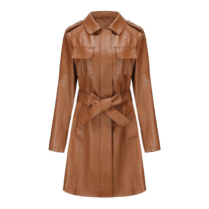Loreth Damen Mantel Mid-Length Tailliert