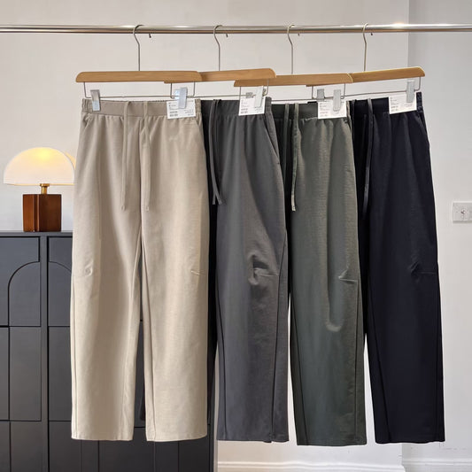 Damen Chino-Hose Elastischer Bund Bequem - Eveloria