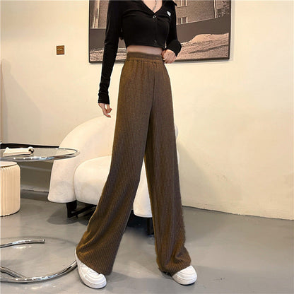 Damen Palazzohose Weit Elegant Schwarz Eveloria - Eveloria
