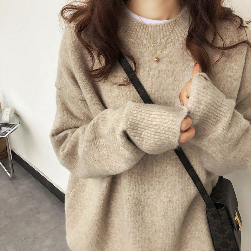 Damen Oversized Strickpullover Eveloria - Eveloria